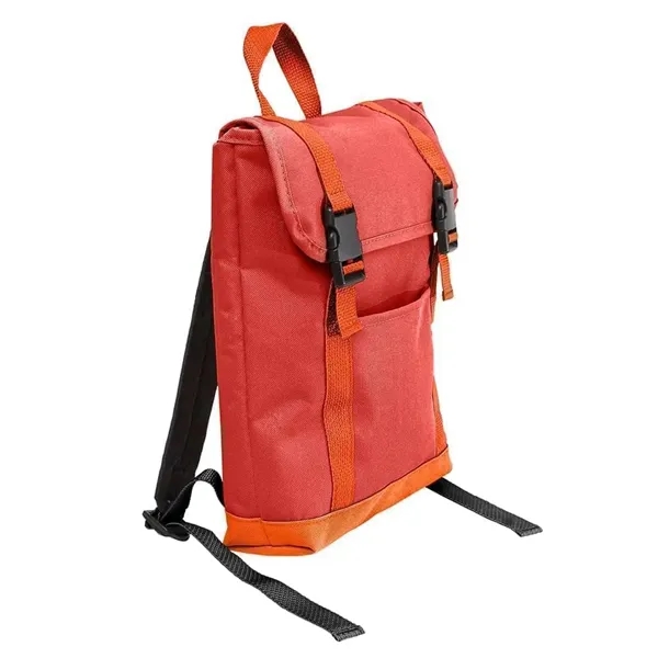 Order Custom Logo Canvas Small T Bottom Backpacks-48 Color Options-12.5W X... from ASI 73775 Unionwear