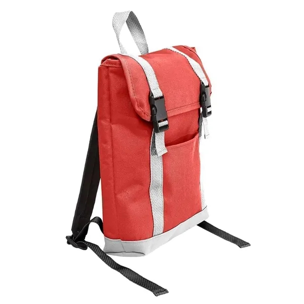 Order Custom Logo Canvas Small T Bottom Backpacks-48 Color Options-12.5W X... from ASI 73775 Unionwear