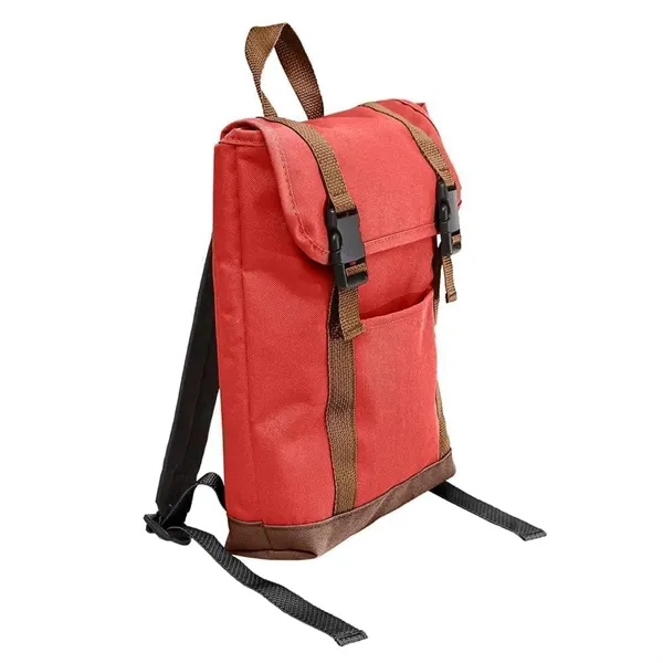 Order Custom Logo Canvas Small T Bottom Backpacks-48 Color Options-12.5W X... from ASI 73775 Unionwear