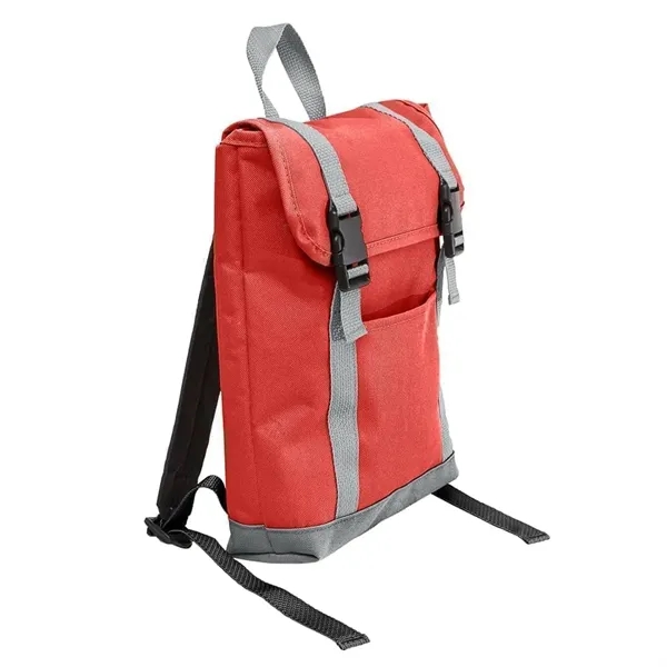 Order Custom Logo Canvas Small T Bottom Backpacks-48 Color Options-12.5W X... from ASI 73775 Unionwear