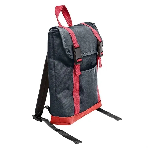 Order Custom Logo Canvas Small T Bottom Backpacks-48 Color Options-12.5W X... from ASI 73775 Unionwear