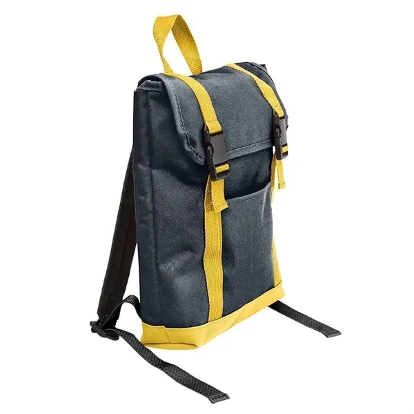 Order Custom Logo Canvas Small T Bottom Backpacks-48 Color Options-12.5W X... from ASI 73775 Unionwear