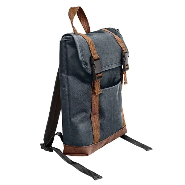 Order Custom Logo Canvas Small T Bottom Backpacks-48 Color Options-12.5W X... from ASI 73775 Unionwear