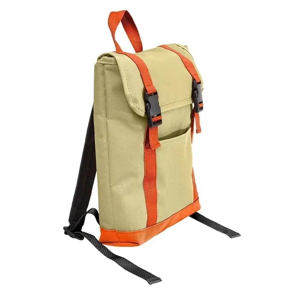 Order Custom Logo Canvas Small T Bottom Backpacks-48 Color Options-12.5W X... from ASI 73775 Unionwear