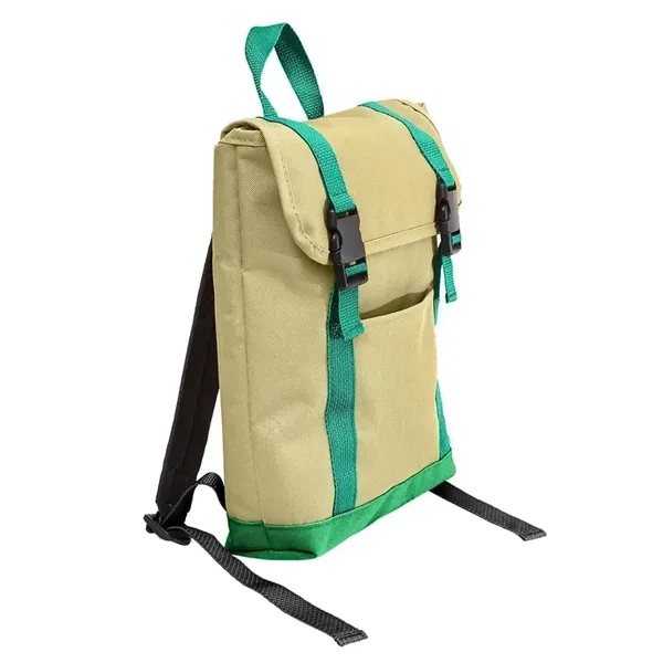 Order Custom Logo Canvas Small T Bottom Backpacks-48 Color Options-12.5W X... from ASI 73775 Unionwear