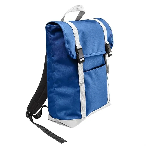 Order Custom Logo Canvas Large T Bottom Backpacks-48 Color Options-15W X... from ASI 73775 Unionwear