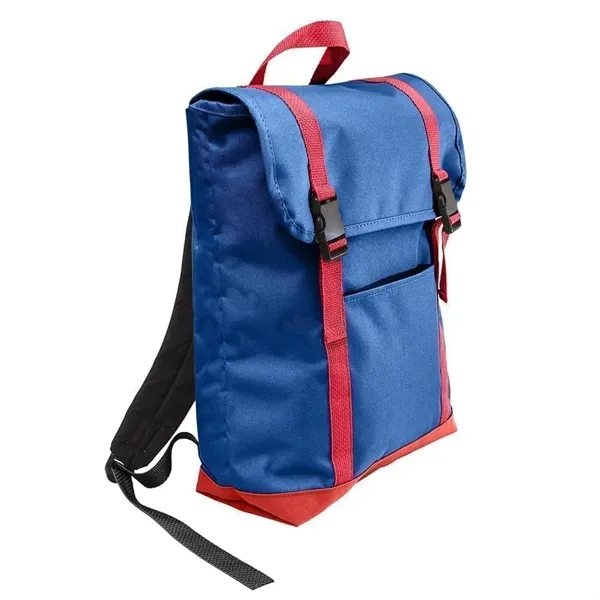 Order Custom Logo Poly Large T Bottom Backpacks-Color Options-15W X 16.5H... from ASI 73775 Unionwear