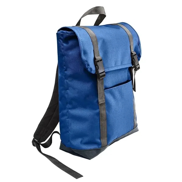 Order Custom Logo Poly Large T Bottom Backpacks-Color Options-15W X 16.5H... from ASI 73775 Unionwear