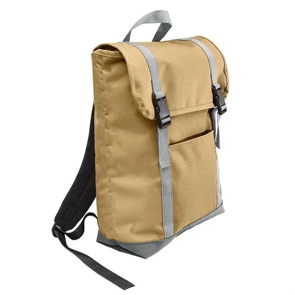 Order Custom Logo Poly Large T Bottom Backpacks-Color Options-15W X 16.5H... from ASI 73775 Unionwear