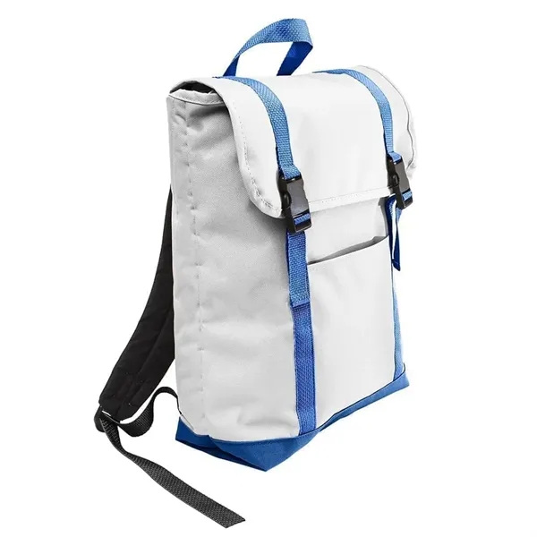 Order Custom Logo Poly Large T Bottom Backpacks-Color Options-15W X 16.5H... from ASI 73775 Unionwear