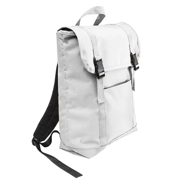Order Custom Logo Poly Large T Bottom Backpacks-Color Options-15W X 16.5H... from ASI 73775 Unionwear