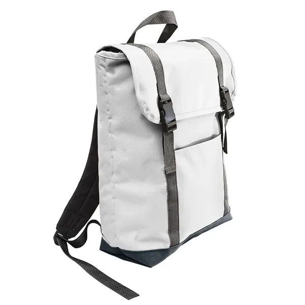 Order Custom Logo Poly Large T Bottom Backpacks-Color Options-15W X 16.5H... from ASI 73775 Unionwear