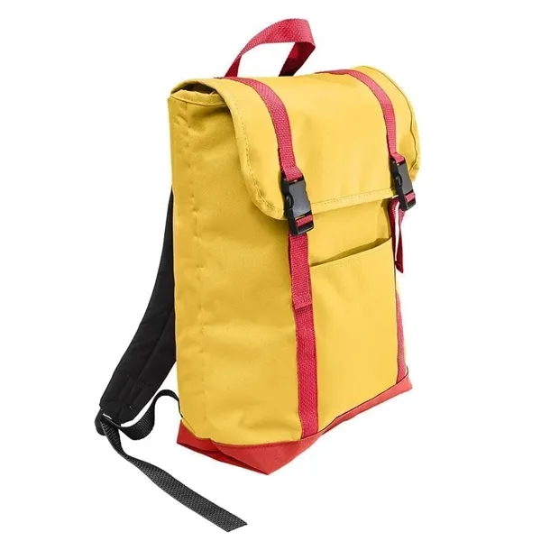 Order Custom Logo Poly Large T Bottom Backpacks-Color Options-15W X 16.5H... from ASI 73775 Unionwear