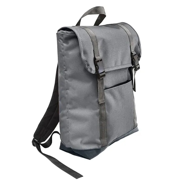 Order Custom Logo Poly Large T Bottom Backpacks-Color Options-15W X 16.5H... from ASI 73775 Unionwear