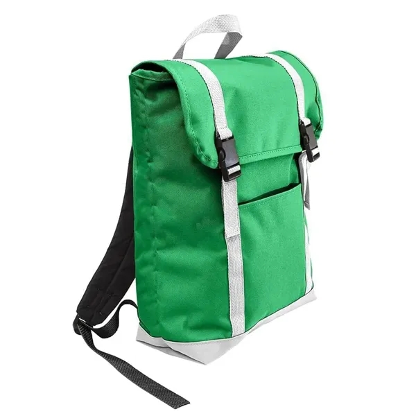 Order Custom Logo Poly Large T Bottom Backpacks-Color Options-15W X 16.5H... from ASI 73775 Unionwear