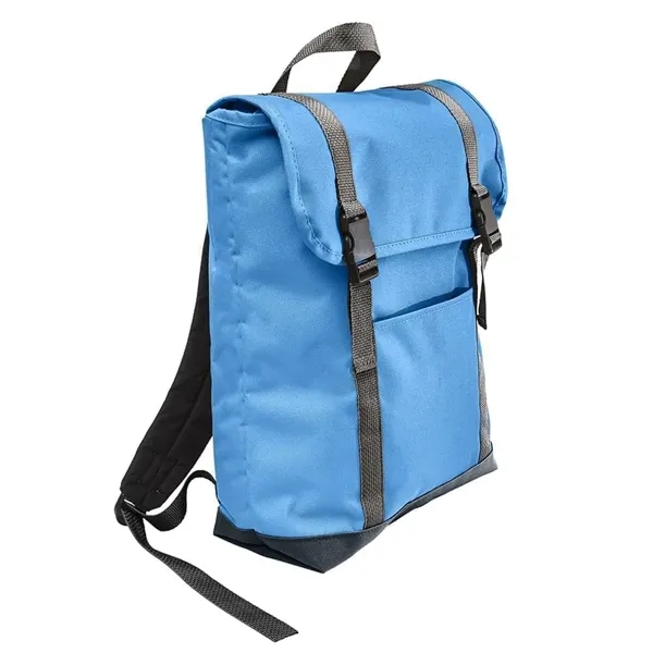 Order Custom Logo Poly Large T Bottom Backpacks-Color Options-15W X 16.5H... from ASI 73775 Unionwear