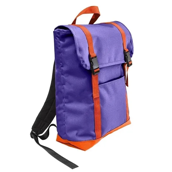 Order Custom Logo Poly Large T Bottom Backpacks-Color Options-15W X 16.5H... from ASI 73775 Unionwear