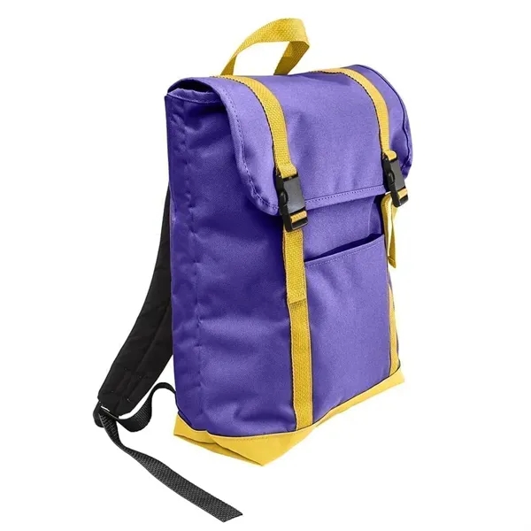 Order Custom Logo Poly Large T Bottom Backpacks-Color Options-15W X 16.5H... from ASI 73775 Unionwear