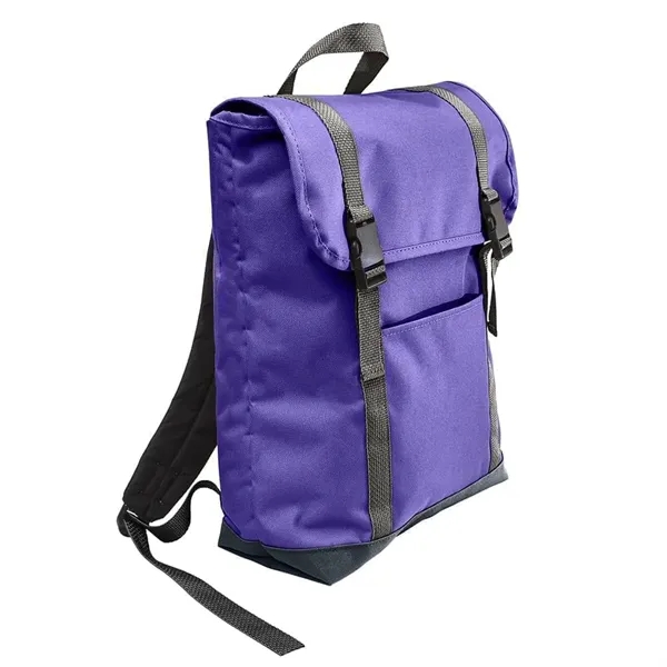 Order Custom Logo Poly Large T Bottom Backpacks-Color Options-15W X 16.5H... from ASI 73775 Unionwear