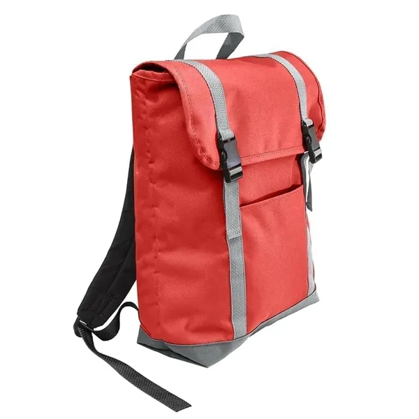 Order Custom Logo Poly Large T Bottom Backpacks-Color Options-15W X 16.5H... from ASI 73775 Unionwear