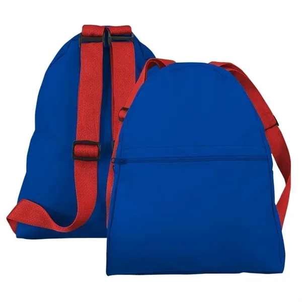 Order Custom Logo Nylon Poly Giveaway Backpack-Many Color Options-13W X 15H... from ASI 73775 Unionwear
