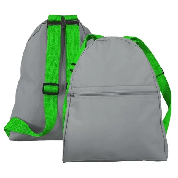 Order Custom Logo Nylon Poly Giveaway Backpack-Many Color Options-13W X 15H... from ASI 73775 Unionwear