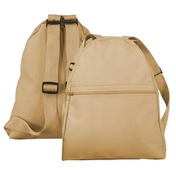 Order Custom Logo Nylon Poly Giveaway Backpack-Many Color Options-13W X 15H... from ASI 73775 Unionwear