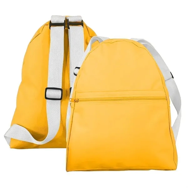 Order Custom Logo Nylon Poly Giveaway Backpack-Many Color Options-13W X 15H... from ASI 73775 Unionwear