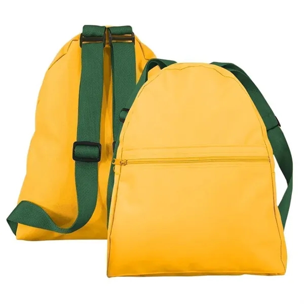 Order Custom Logo Nylon Poly Giveaway Backpack-Many Color Options-13W X 15H... from ASI 73775 Unionwear