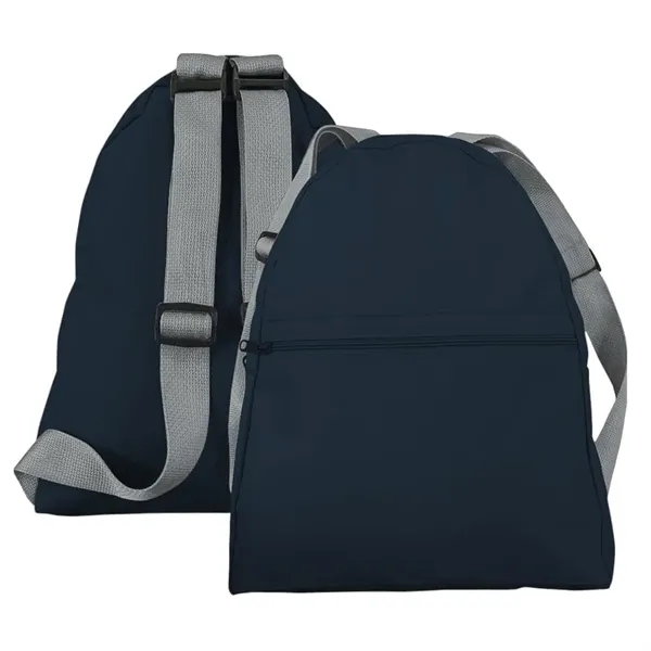 Order Custom Logo Nylon Poly Giveaway Backpack-Many Color Options-13W X 15H... from ASI 73775 Unionwear