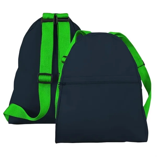 Order Custom Logo Nylon Poly Giveaway Backpack-Many Color Options-13W X 15H... from ASI 73775 Unionwear