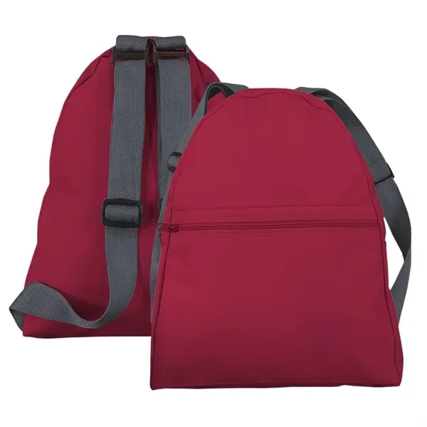 Order Custom Logo Nylon Poly Giveaway Backpack-Many Color Options-13W X 15H... from ASI 73775 Unionwear