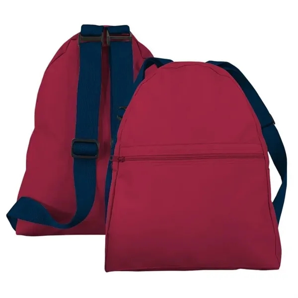 Order Custom Logo Nylon Poly Giveaway Backpack-Many Color Options-13W X 15H... from ASI 73775 Unionwear