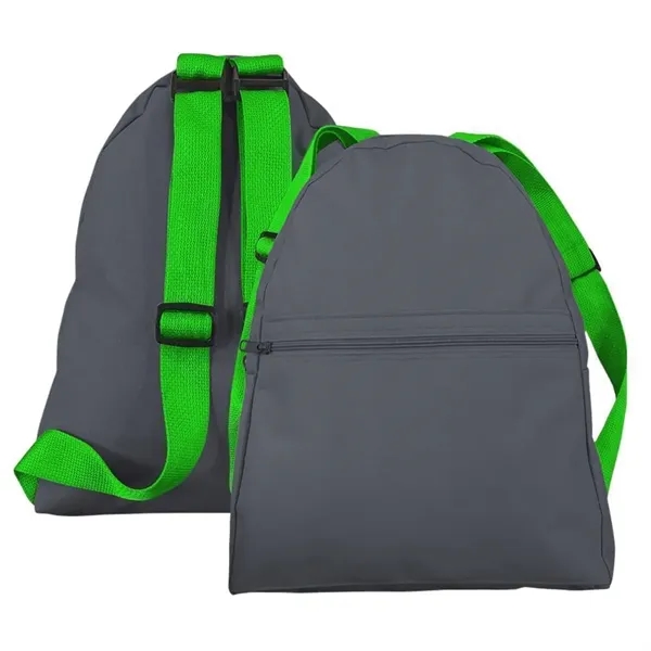 Order Custom Logo Nylon Poly Giveaway Backpack-Many Color Options-13W X 15H... from ASI 73775 Unionwear