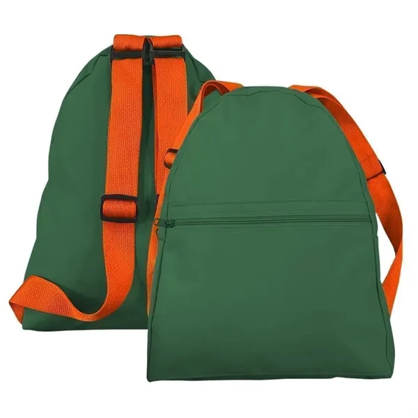 Order Custom Logo Nylon Poly Giveaway Backpack-Many Color Options-13W X 15H... from ASI 73775 Unionwear