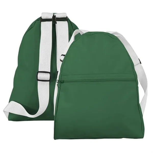 Order Custom Logo Nylon Poly Giveaway Backpack-Many Color Options-13W X 15H... from ASI 73775 Unionwear
