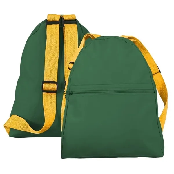 Order Custom Logo Nylon Poly Giveaway Backpack-Many Color Options-13W X 15H... from ASI 73775 Unionwear