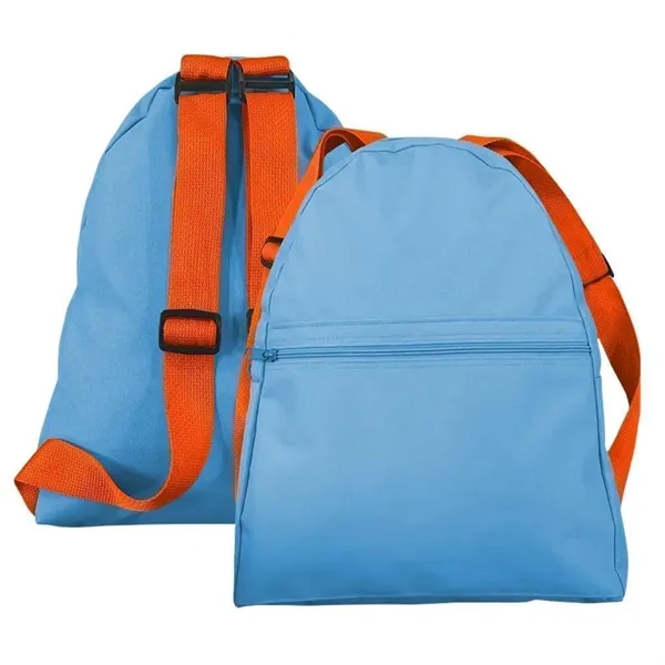 Order Custom Logo Nylon Poly Giveaway Backpack-Many Color Options-13W X 15H... from ASI 73775 Unionwear