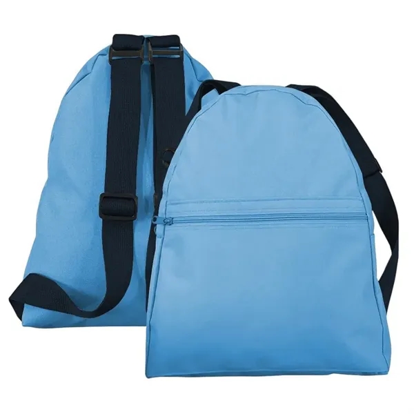 Order Custom Logo Nylon Poly Giveaway Backpack-Many Color Options-13W X 15H... from ASI 73775 Unionwear