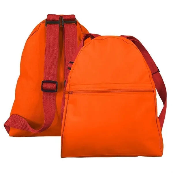Order Custom Logo Nylon Poly Giveaway Backpack-Many Color Options-13W X 15H... from ASI 73775 Unionwear