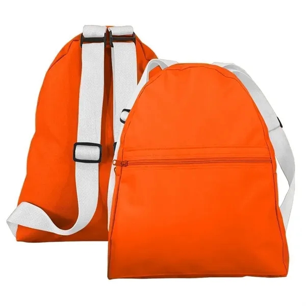Order Custom Logo Nylon Poly Giveaway Backpack-Many Color Options-13W X 15H... from ASI 73775 Unionwear