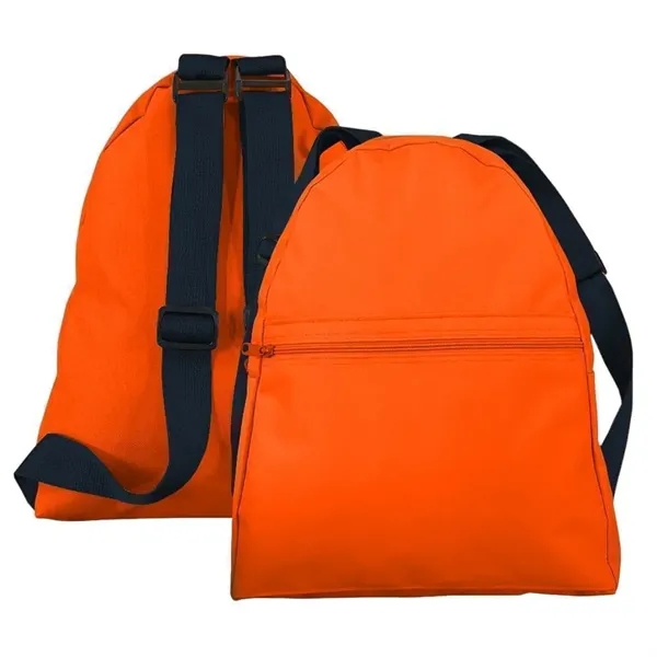 Order Custom Logo Nylon Poly Giveaway Backpack-Many Color Options-13W X 15H... from ASI 73775 Unionwear
