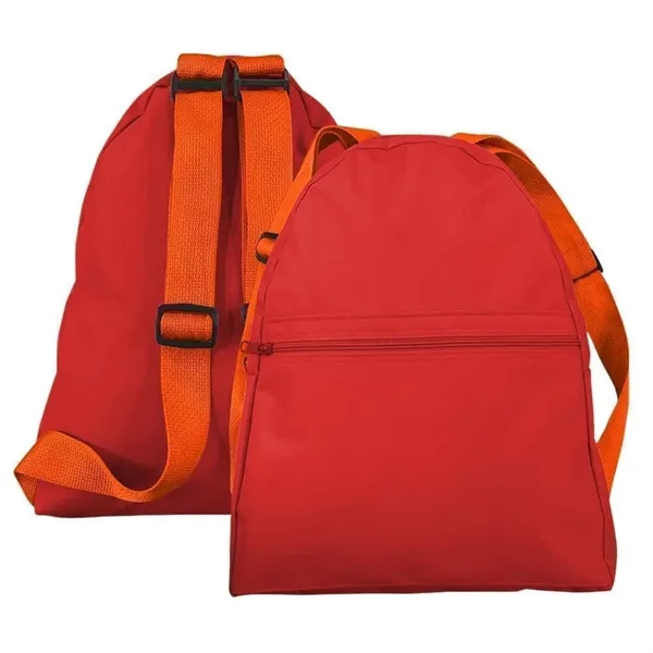 Order Custom Logo Nylon Poly Giveaway Backpack-Many Color Options-13W X 15H... from ASI 73775 Unionwear