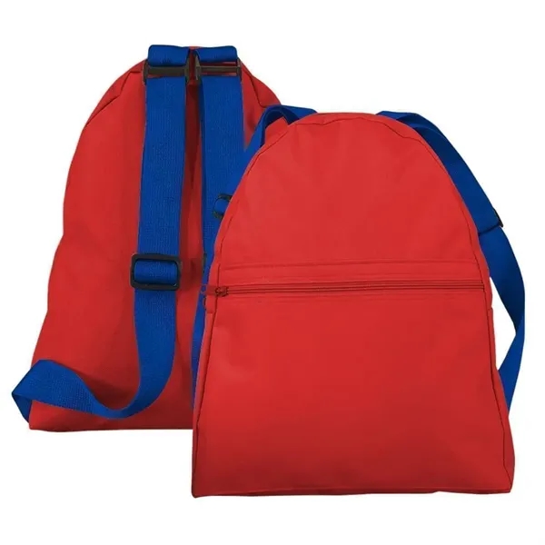 Order Custom Logo Nylon Poly Giveaway Backpack-Many Color Options-13W X 15H... from ASI 73775 Unionwear