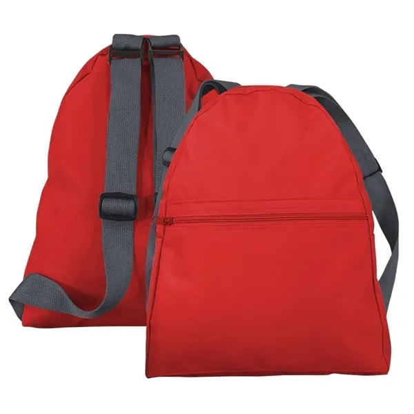 Order Custom Logo Nylon Poly Giveaway Backpack-Many Color Options-13W X 15H... from ASI 73775 Unionwear
