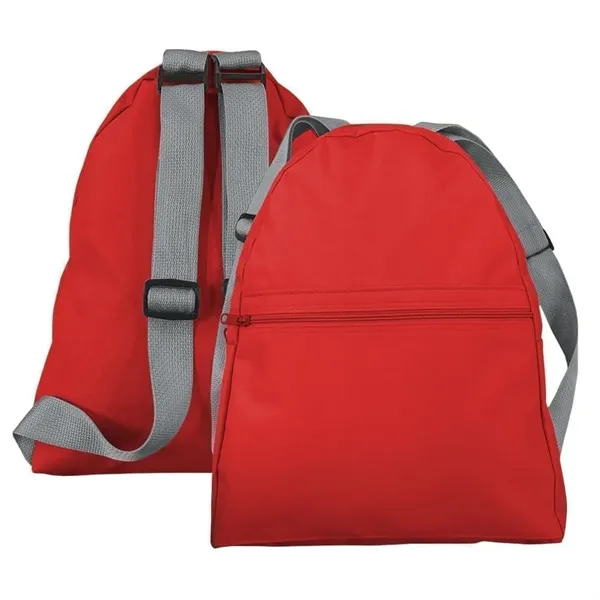 Order Custom Logo Nylon Poly Giveaway Backpack-Many Color Options-13W X 15H... from ASI 73775 Unionwear