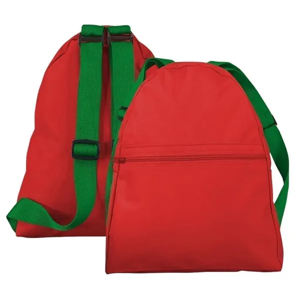 Order Custom Logo Nylon Poly Giveaway Backpack-Many Color Options-13W X 15H... from ASI 73775 Unionwear