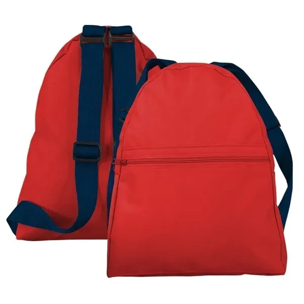 Order Custom Logo Nylon Poly Giveaway Backpack-Many Color Options-13W X 15H... from ASI 73775 Unionwear