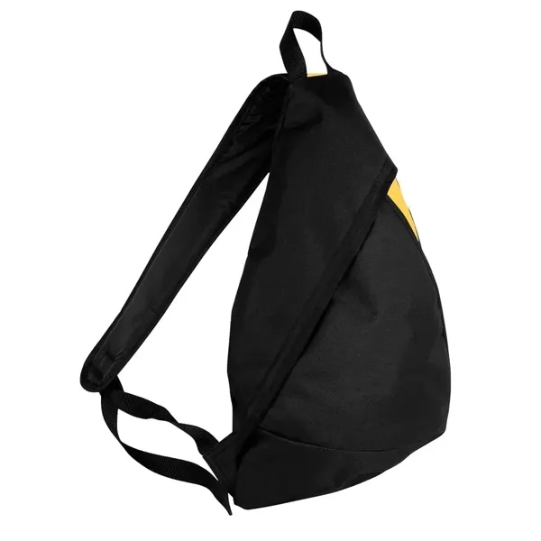 Order Custom Logo Poly Sling Messenger Backpacks-Extensive Color Options-14x17.5x5. Union Made... from ASI 73775 Unionwear