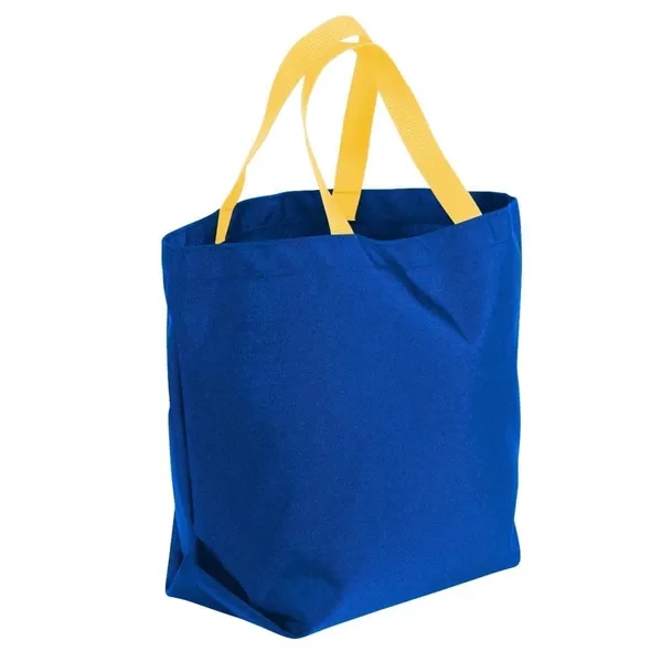 Order Custom Logo Poly Convention Expo Tote Bags-Extensive Color Options-17 Sizes.... from ASI 73775 Unionwear